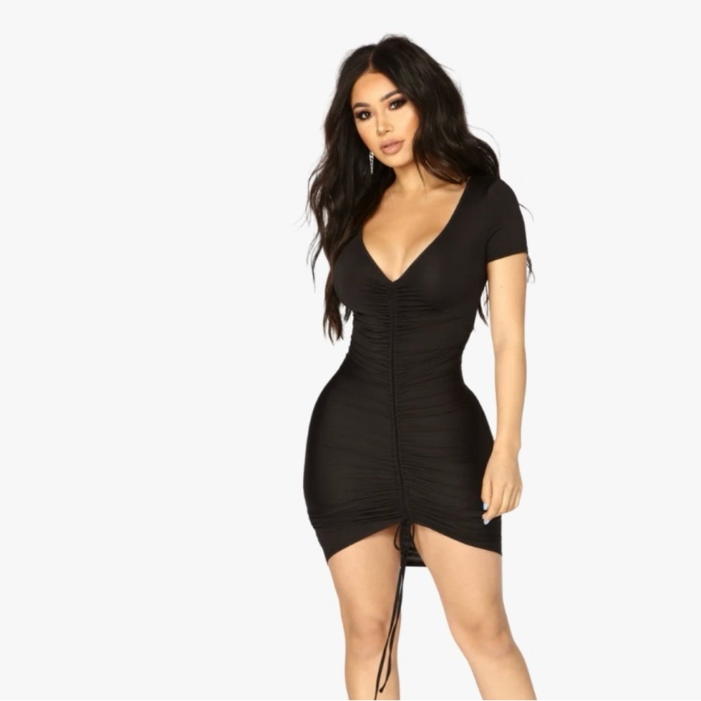 Fashion Nova Black Mini Dress